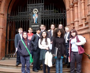 Mock Trial Students
